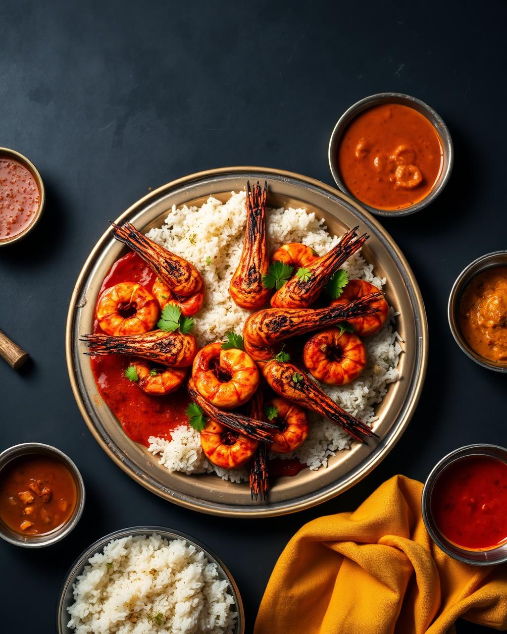 Prawns Thali